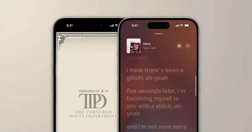 Taylor Swift plaatst raadsels over "The Tortured Poets Department" op Apple Music