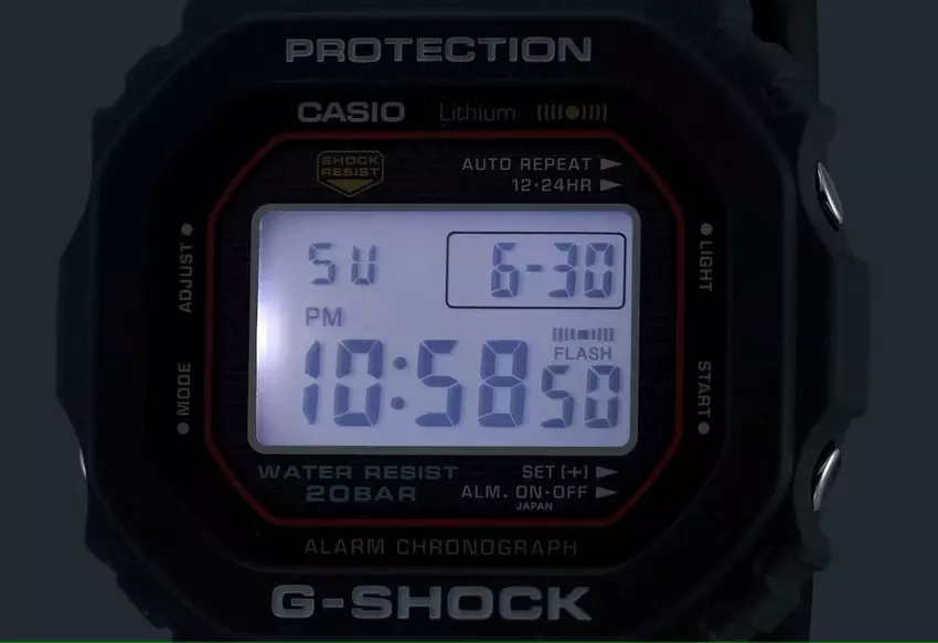 Casio lanceert DW-5000R G-Shock horloge ter ere van het originele model uit 1983