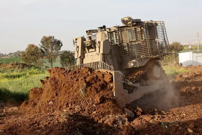 Israel heeft een robotbulldozer ontwikkeld en maakt deze al gebruik tegen militanten 