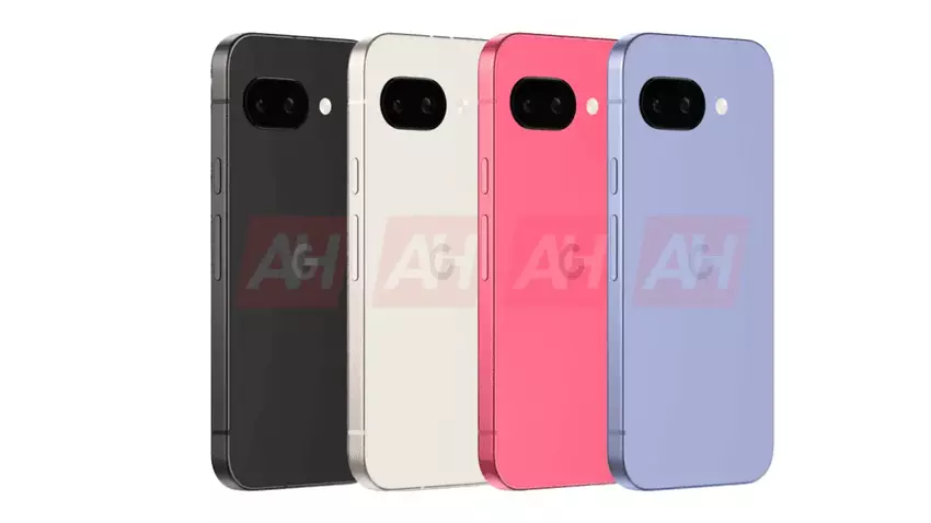 Nieuwste Google Pixel 9a renders tonen design in alle kleuren