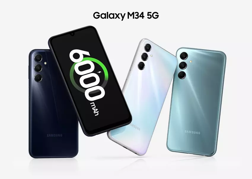 Niet alleen de Galaxy F34: ook de Samsung Galaxy M34 5G ontvangt nu One UI 6 op basis van Android 14.