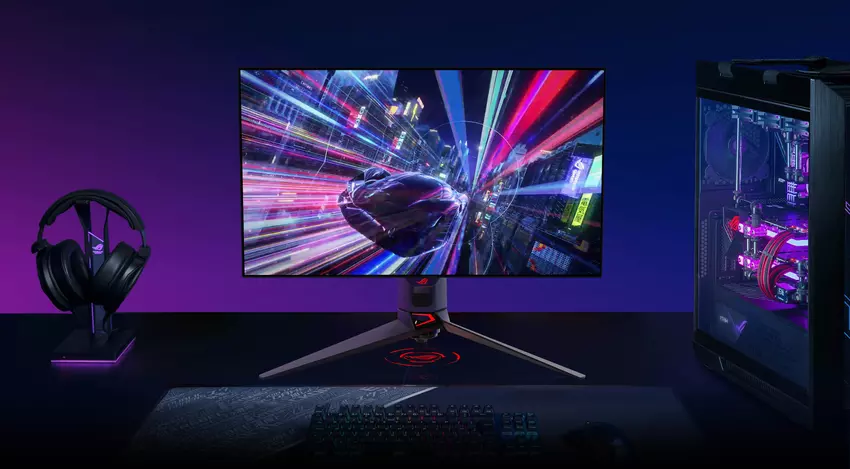 Asus onthult ROG Swift OLED PG27UCDM gaming monitor met 4K, 240Hz en DisplayPort 2.1a ondersteuning