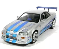 1:10 Jada Toys Fast &amp; Furious Brian's Nissan Skyline GT-R Drift RC Auto