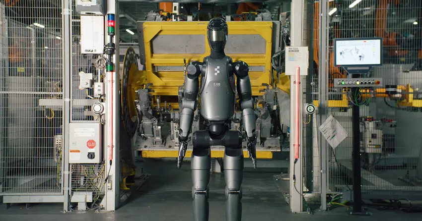 De Figure 02 robot in de BMW fabriek