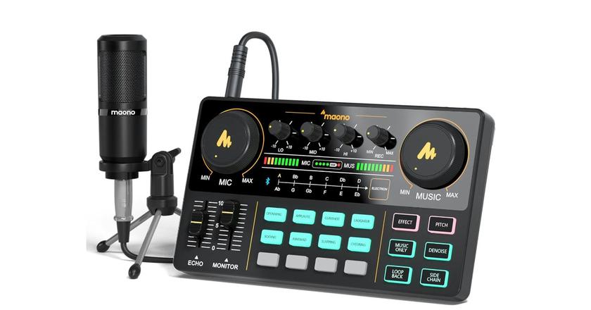 podcast audio mengpaneel MAONO 