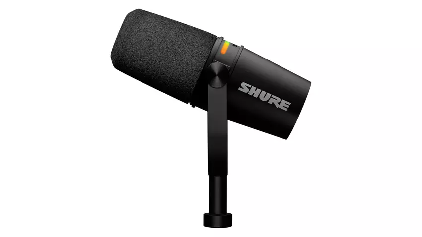 Shure MV7 Plus podcast microfoon USB