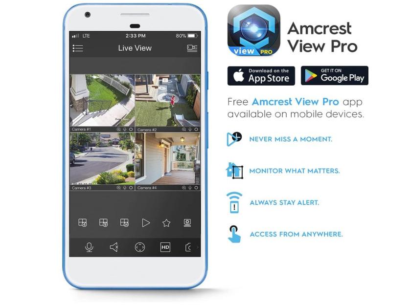 Amcrest UltraHD 4K offline bewakingscamera