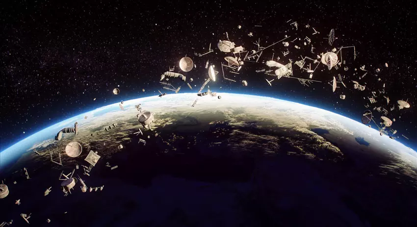 Dish Network Corp. - het eerste bedrijf in de geschiedenis dat wordt beboet voor het vervuilen van de baan om de aarde met ruimtepuin