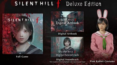 Silent Hill f is verkrijgbaar voor pre-order met de Deluxe-editie, die vroegtijdige toegang en het gekke Roze Konijnkostuum biedt