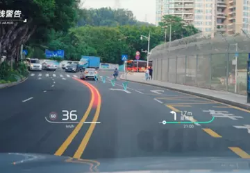 Huawei onthult een nieuw Head-Up Display ...