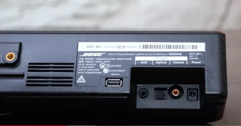 BOSE SOLO 5 soundbar voor pc