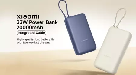 Xiaomi lanceert nieuwe 33W 10000 Power Bank met ingebouwde kabel in meer Europese landen