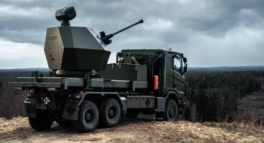 TRIDON Mk2 40-mm kanon luchtverdedigingssysteem