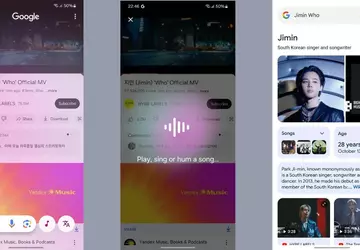 Circle to Search muziek zoeken beschikbaar ...