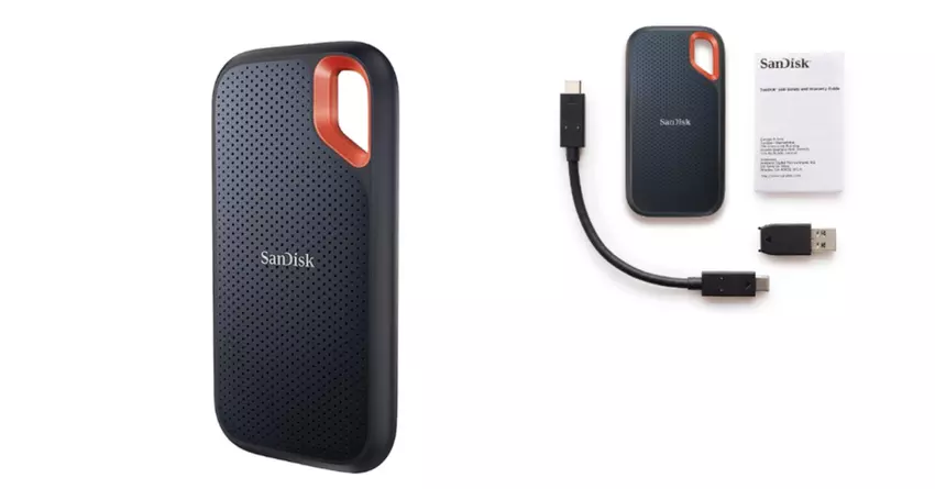 SanDisk 1TB Extreme externe ssd voor videobewerking