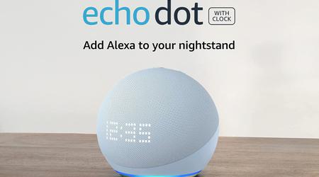 -42%: Echo Dot slimme luidspreker met ingebouwde klok en Alexa is verkrijgbaar voor een promotieprijs op Amazon