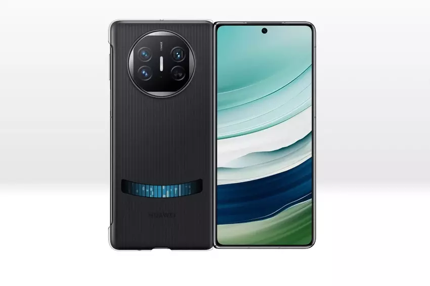 Net als de Mate 60 Pro: Huawei onthult een behuizing met vloeistofkoeling voor de opvouwbare Mate X5-smartphone