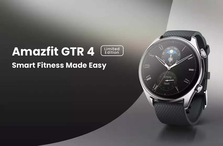 Amazfit GTR 4 Limited Edition: smartwatch met draadloos opladen en lichaamstemperatuursensor voor 249 dollar