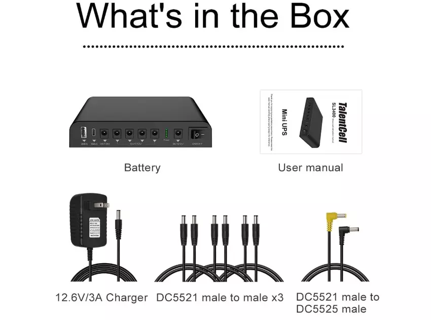 TalentCell SL3400 klein UPS-modem
