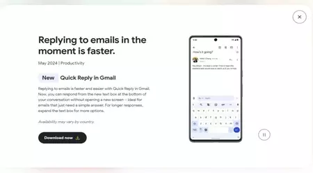 Google introduceert nieuwe functie voor snel antwoorden in Gmail voor Android