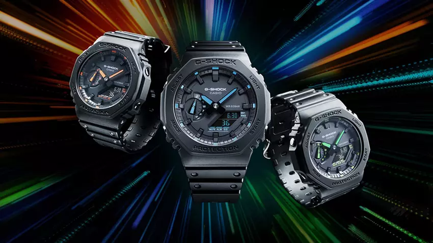 Casio G-Shock GA-2100AS verkrijgbaar in Europa: nieuwe modellen met Carbon Core Guard-technologie 