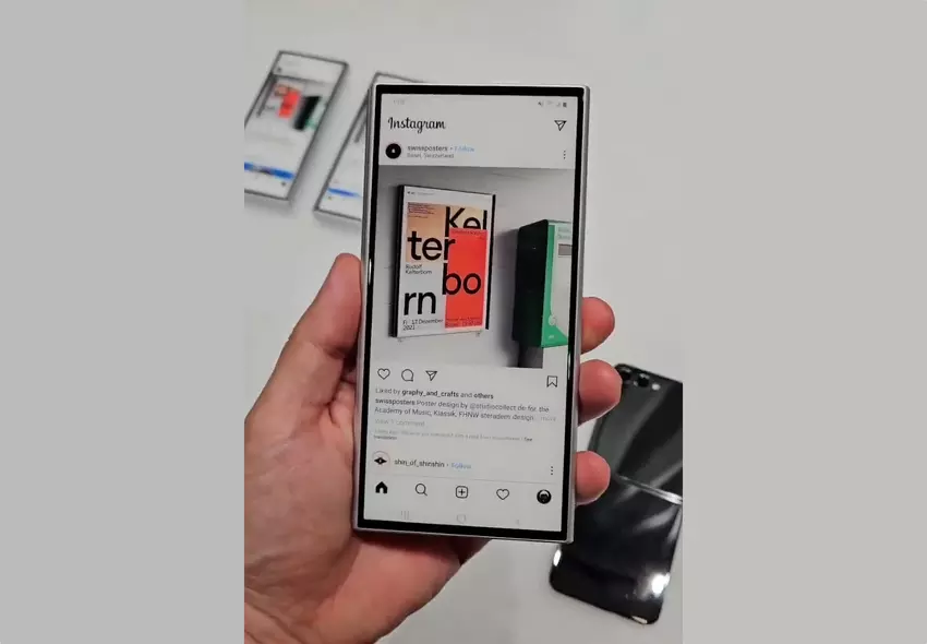 Een prototype van de Samsung Galaxy Fold 6 is opgedoken in een video