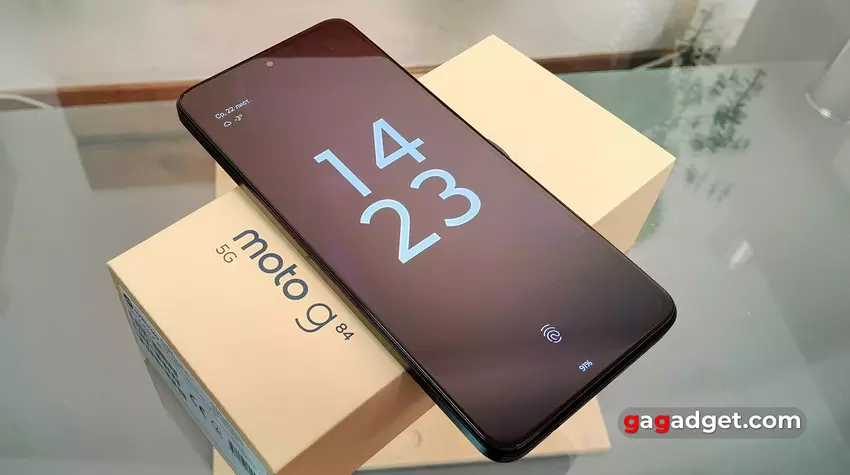 Biometrische beveiligingsfuncties van Motorola Moto G84