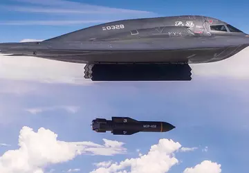 De Amerikaanse luchtmacht toont de live-versie ...