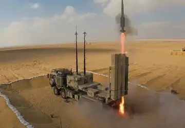 Het Duitse IRIS-T SLM grond-lucht raketsysteem ...