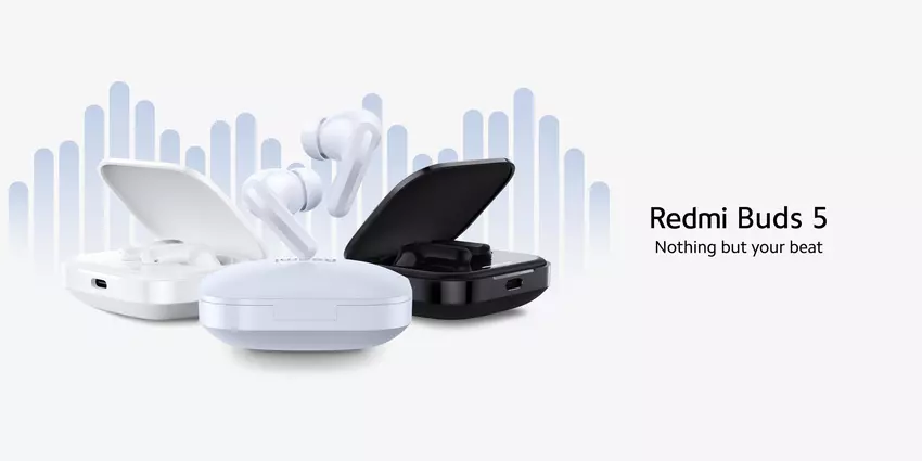 Xiaomi heeft de wereldwijde versie van de Redmi Buds 5 onthuld voor $46