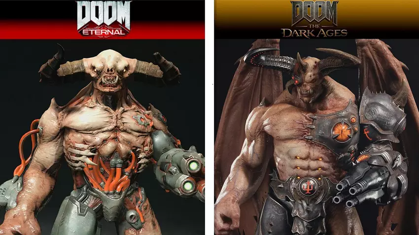 Meer gothic en minder technofantasie: een blogger vergeleek de visuele stijl van de karakters in DOOM: The Dark Ages en DOOM Eternal