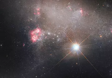 De Hubble-ruimtetelescoop heeft een spectaculaire foto ...