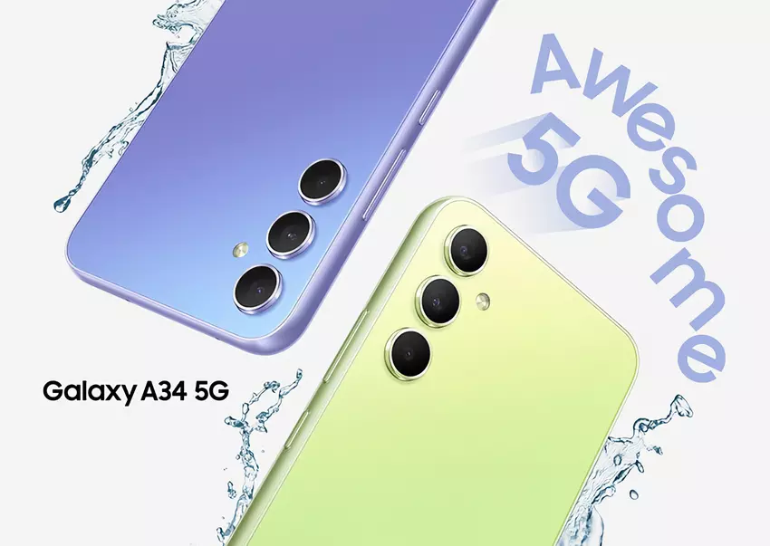 Samsung Galaxy A34 gebruikers in Europa zijn begonnen met het ontvangen van de stabiele versie van Android 14 met One UI 6.