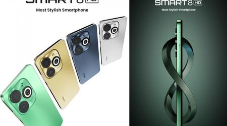 Infinix Smart 8 HD is een budgetsmartphone van $75 met Apple iPhone 15 Pro-ontwerp