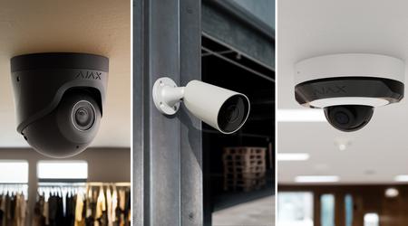 TurretCam, BulletCam en DomeCam Mini: nieuwe beveiligingscamera's van Ajax Systems met een resolutie tot 4K en IP65-bescherming