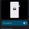 Dubbel drukken op de aan/uit-knop om de portemonnee te openen in Android 16
