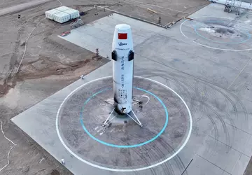 China's Hyperbola-2 raket sprong 343 meter ...