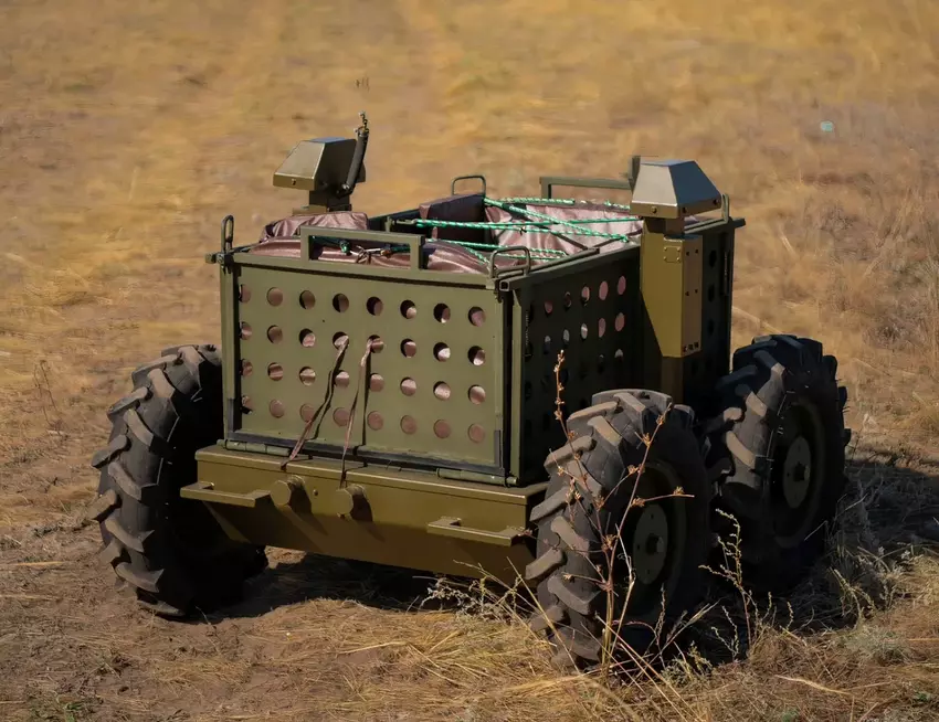 Het ministerie van Defensie van Oekraïne heeft de Gulliver gronddrone geadopteerd