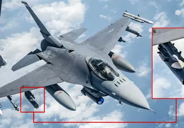 VS rusten F-16 vliegtuigen uit met ...