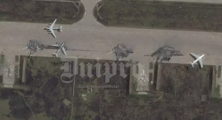 Na de historische operatie "Spider's Web": Russische Federatie vervangt vernietigde vliegtuigen door hele vliegtuigen om satellieten er 'goed' uit te laten zien