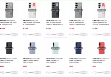 Officiële hoesjes voor Samsung Galaxy S25: ...