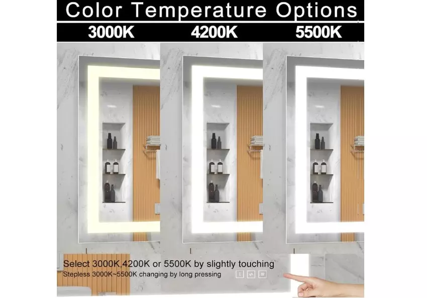 Hauschen Home smart mirror weer