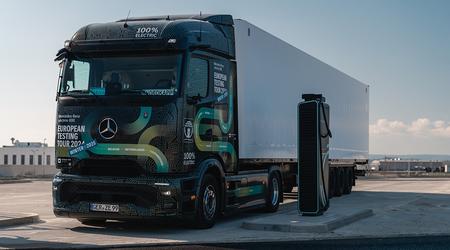 Mercedes eActros 600 richt zich op een Guinness-wereldrecord