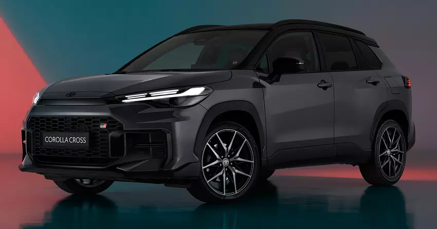 Toyota Corolla Cross vernieuwd voor Europa: voor het eerst gepresenteerde GR Sport-versie