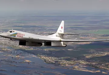 Russische Tu-160 kernbommenwerpers hebben een strategische ...