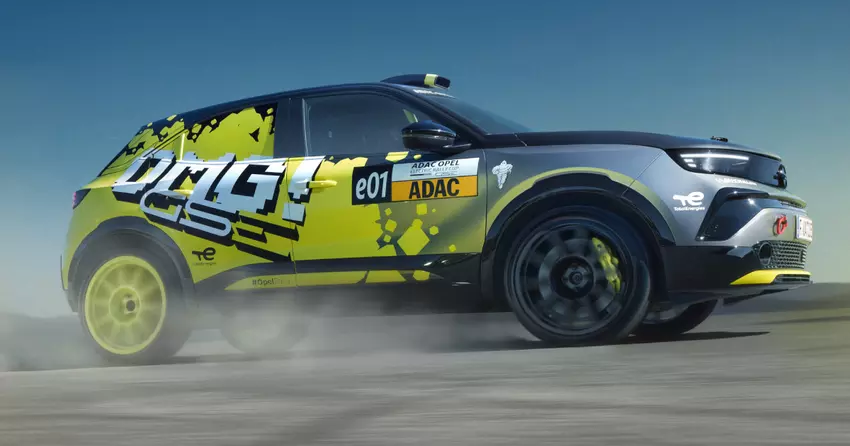 Opel heeft het spectaculaire Mokka GSE Rally prototype onthuld