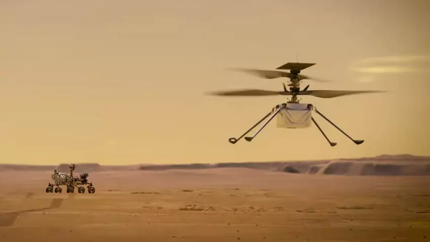 Verjaardag van Mars: de Perseverance rover en de Ingenuity onbemande helikopter hebben 1.000 dagen op de Rode Planeet doorgebracht