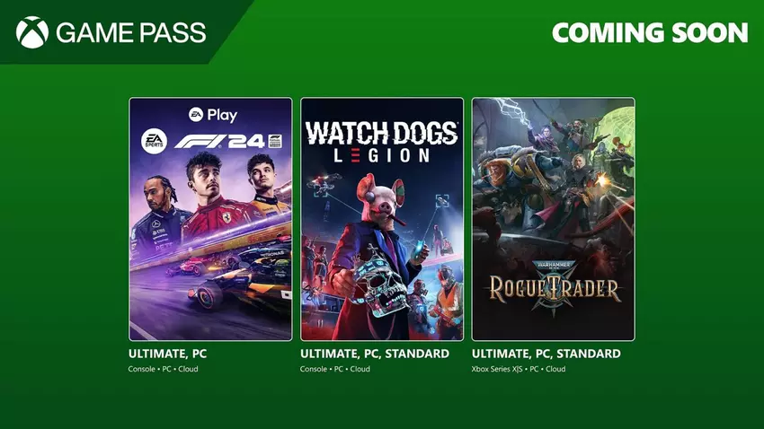Xbox Game Pass-abonnees ontvangen eind februari EA Sports F1 24 en Watch Dogs: Legion