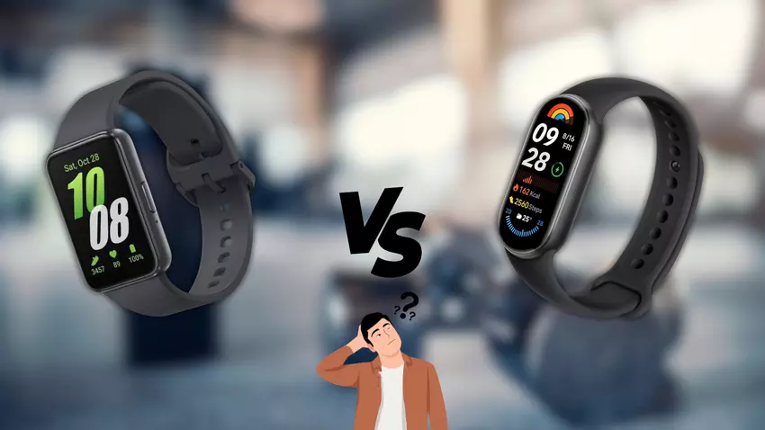 Galaxy Fit 3 versus Band 9