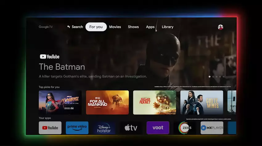 Na Android 13 Beta 3: Google kondigt Android TV 14 aan voor slimme tv's